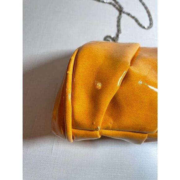 Chinese Laundry Orange Baguette Bag, New with Defects - Picture 7 of 8
